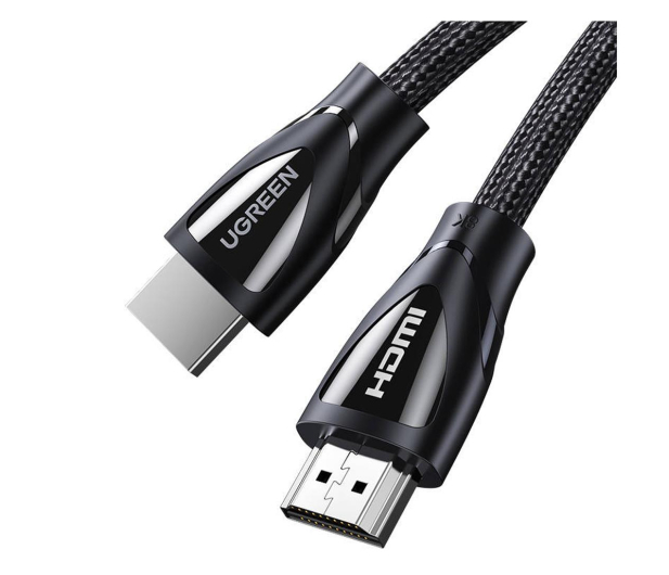 UGREEN HD140 Kabel HDMI 2.1 8K 60Hz 3m pleciony niklowany 6957303884049 - 1267546 - zdjęcie